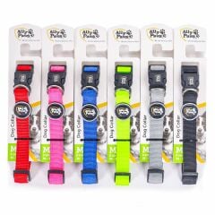 ALLY PAWS DOG COLLAR MEDIUM 2CMX35-50CM