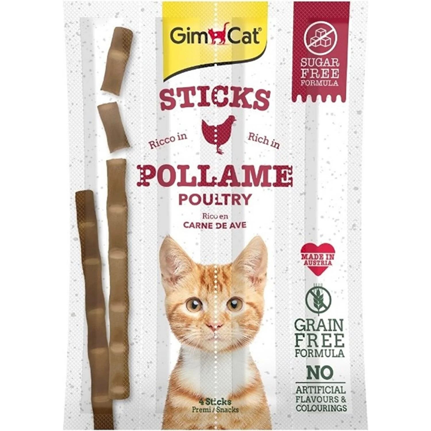 GİMCAT STİCKS KÜMES HAYVANLI 4'LÜ 20 GR
