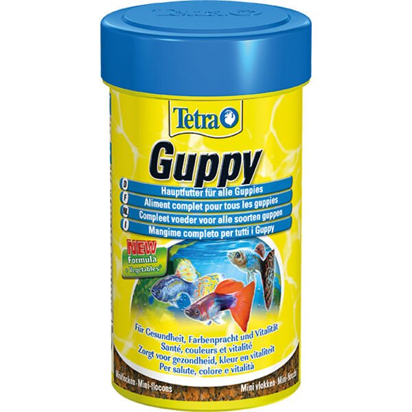 TETRA GUPPY LEPİSTES BALIK YEMİ 100 ML