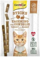 GİMCAT STICKS HİNDİ & TAVŞAN 4'LÜ 20 GR