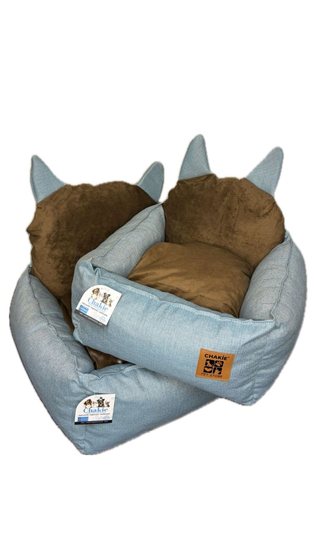 KULAKLI LÜKS MİNİ SET YATAK 2'Lİ