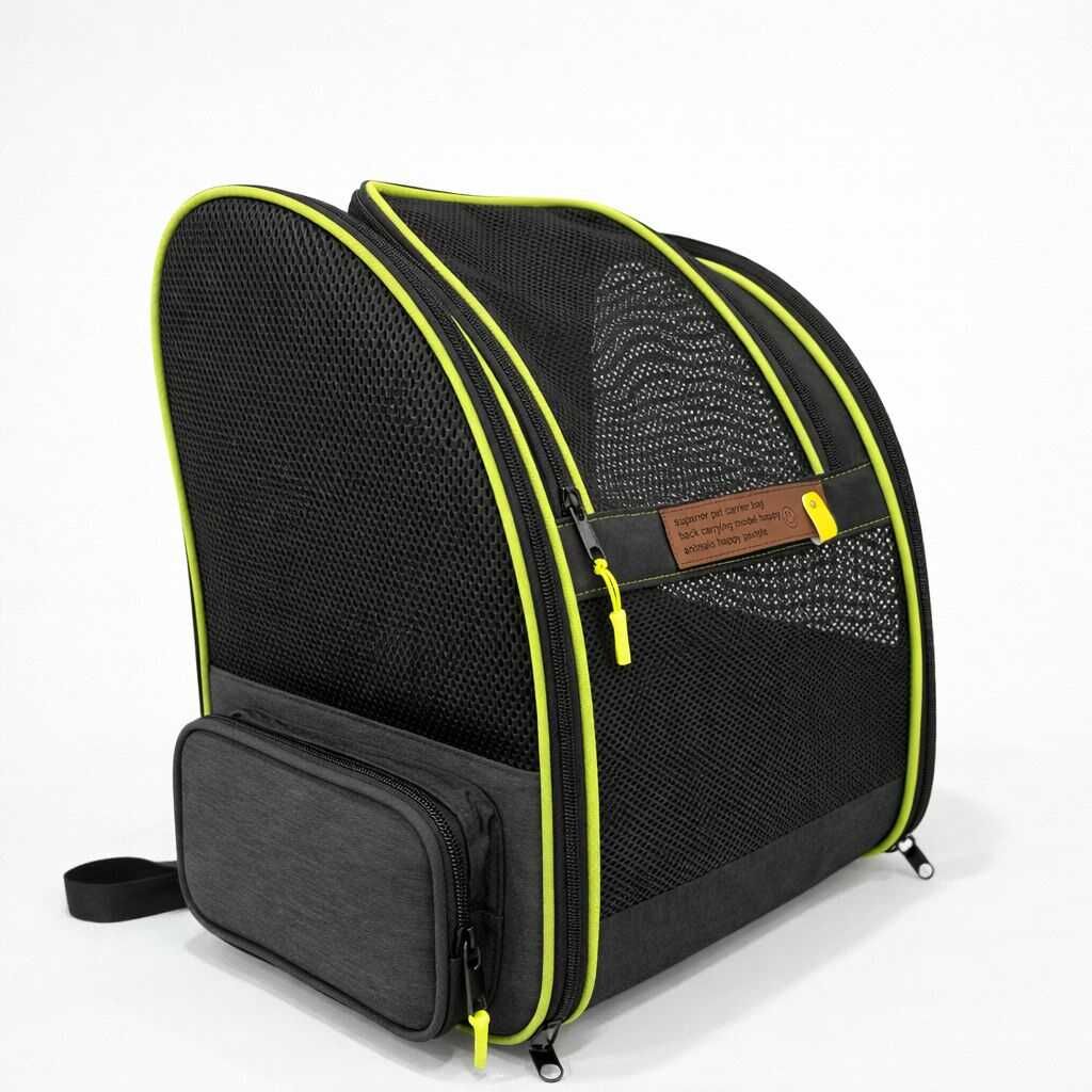 PETPRETTY SUPERIOR SİYAH FİLELİ SIRT ÇANTASI