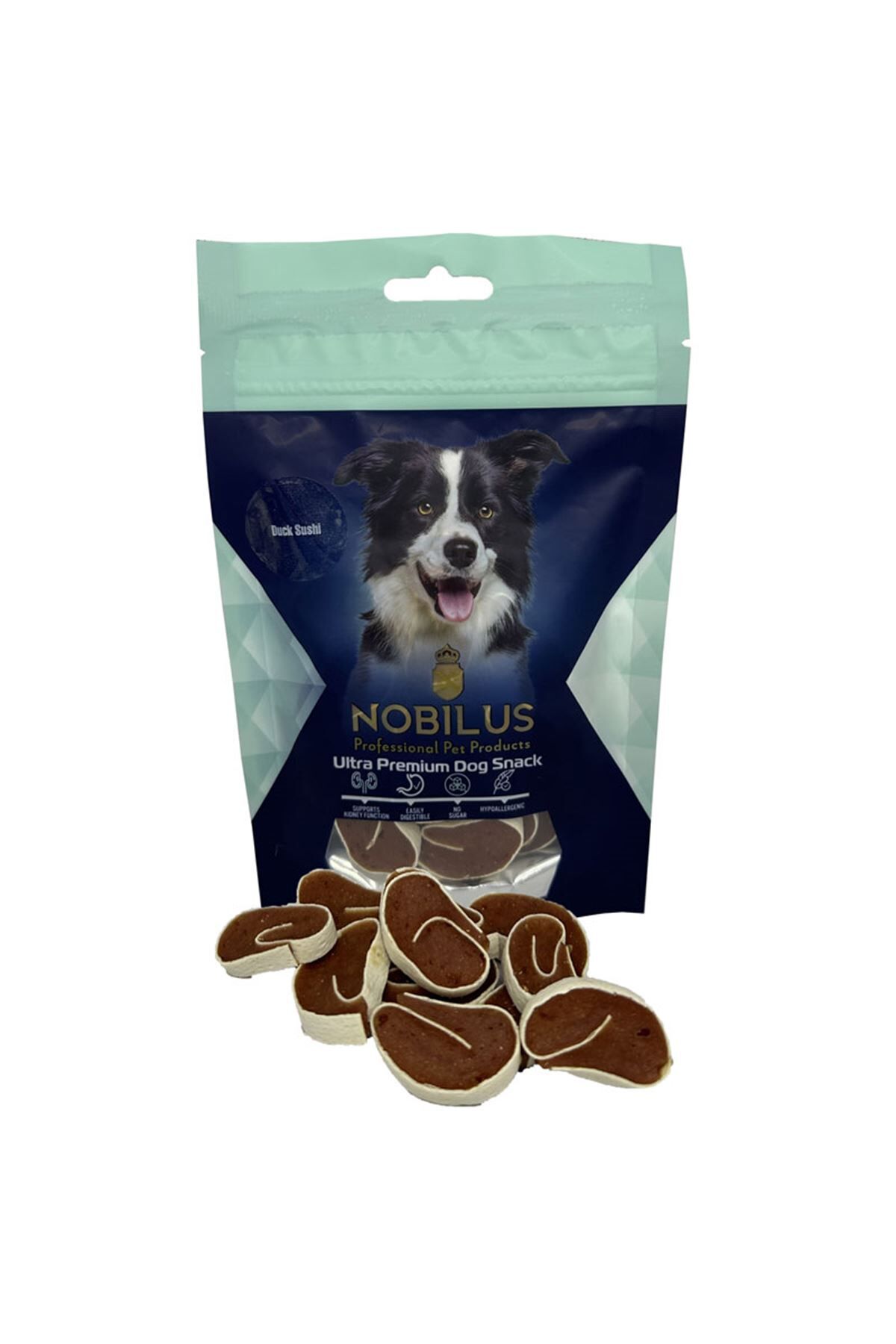 Nobilus Ördek Suşi Köpek Ödül Maması 80g