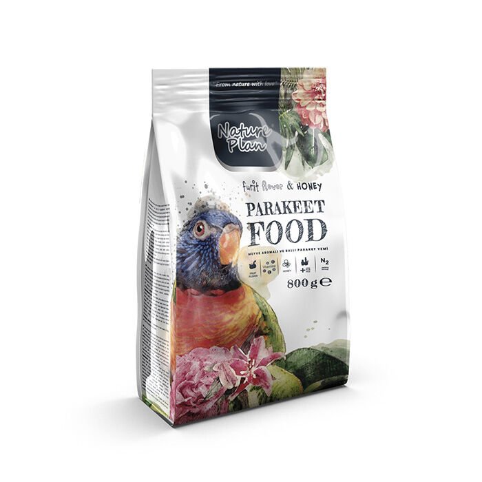 NATURE PLAN PARAKET YEMİ 800 GR 12'Lİ