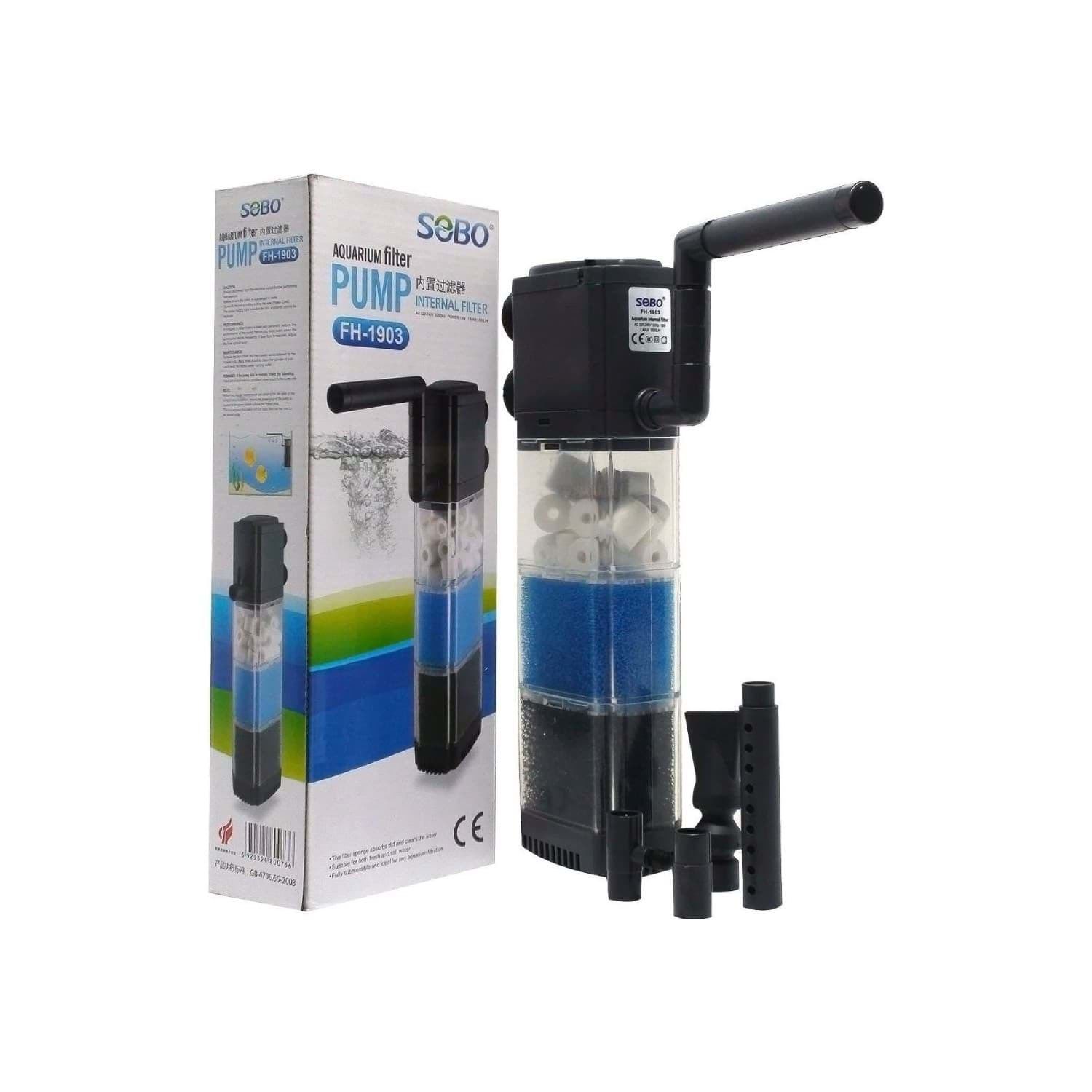 SOBO FH-1903 İÇ FİLTRE 19 W 1500 LT/H