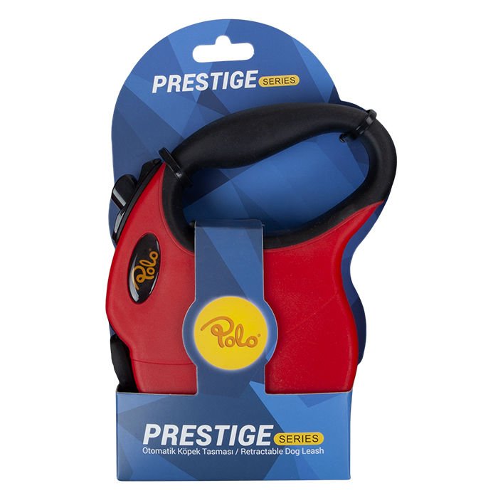 POLO PRESTIGE KIRMIZI OTOMATİK TASMA XS 3M/8KG