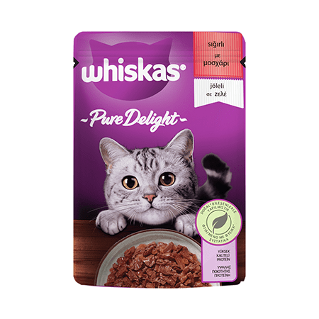WHİSKAS POUCH GÜVEÇ SIĞIRLI 85 GR 28'Lİ
