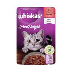 WHİSKAS POUCH GÜVEÇ SIĞIRLI 85 GR 28'Lİ