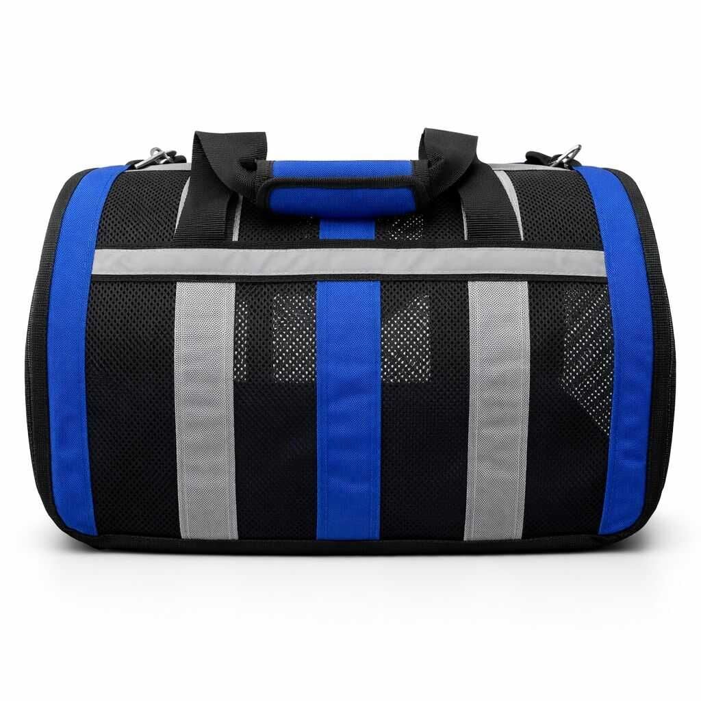 PET CARRİER BAG MAVİ