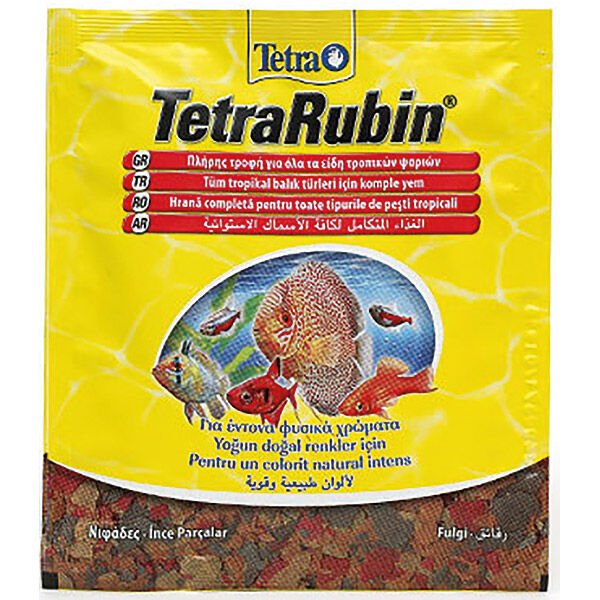 TETRA RUBİN RENKLENDİRİCİ PUL BALIK YEMİ 12 GR