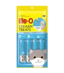 MEO-CREAMY TAVUK/CİĞER KEDİ ÖDÜLÜ 4*15 GR (1)