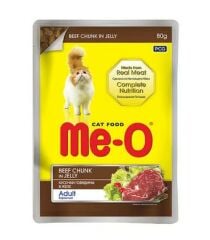 MEO-POUCH DANA ETLİ KEDİ 80 GR 12'Lİ