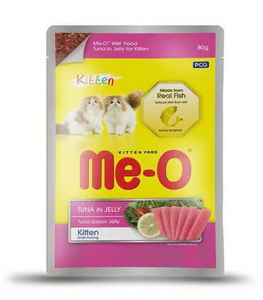 MEO-POUCH TON BALIKLI YAVRU KEDİ 80 GR 12'Lİ