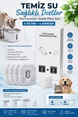 ÇELİK SU PINARI YEDEK FİLTRE KARTUŞU 4+4