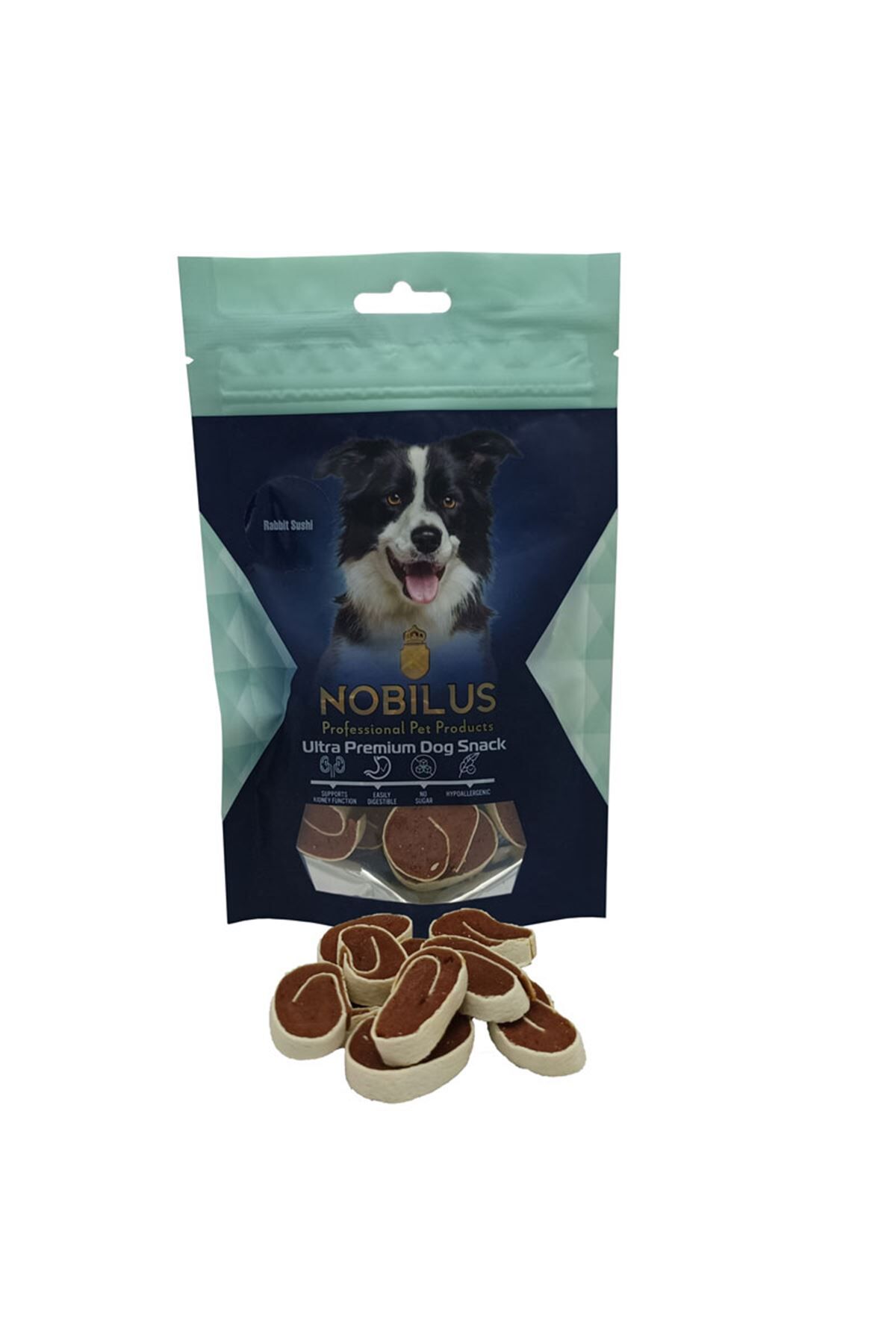 Nobilus Tavşan Suşi Köpek Ödül Maması 80g