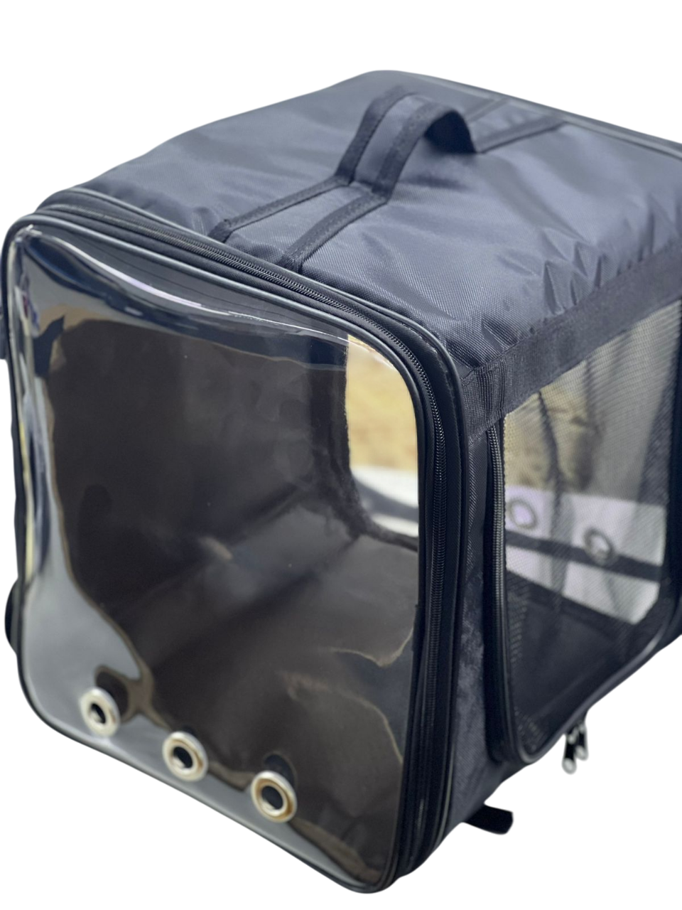 KARE KEDİ KÖPEK ÇANTASI