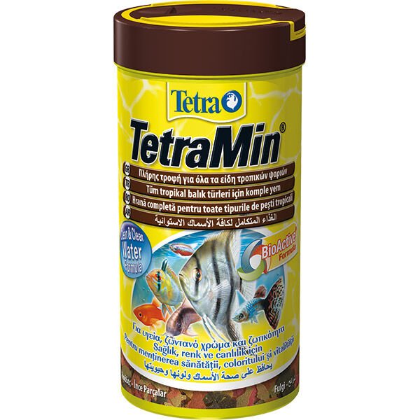 TETRA TETRAMİN PUL SÜS BALIK YEMİ 250 ML