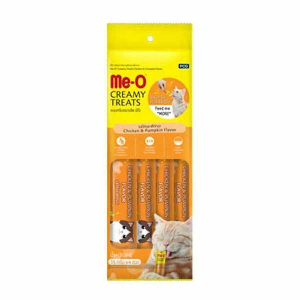 MEO-CREAMY TAVUK/BAL BAGAĞI LEZZETLİ KEDİ ÖDÜLÜ 4*15 GR