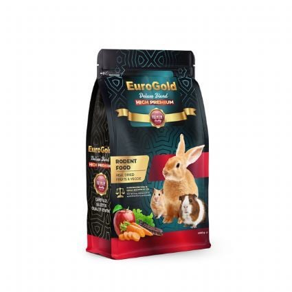 EUROGOLD DELUXE KEMİRGEN YEMİ 1000GR 5'Lİ