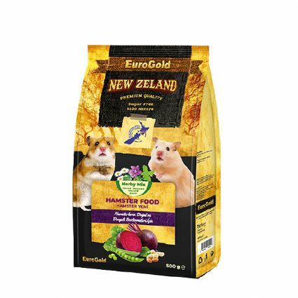 EUROGOLD NEW ZELAND HAMSTER YEMİ 500 GR 12'Lİ