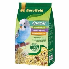EUROGOLD SPECİEL KABUKSUZ MUHABBET KUŞU YEMİ 500GR 12'Lİ
