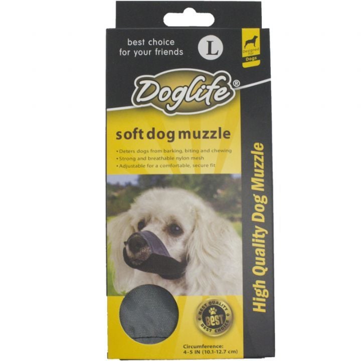DOGLİFE KÖPEKLER İÇİN SOFT BEZ AĞIZLIK L