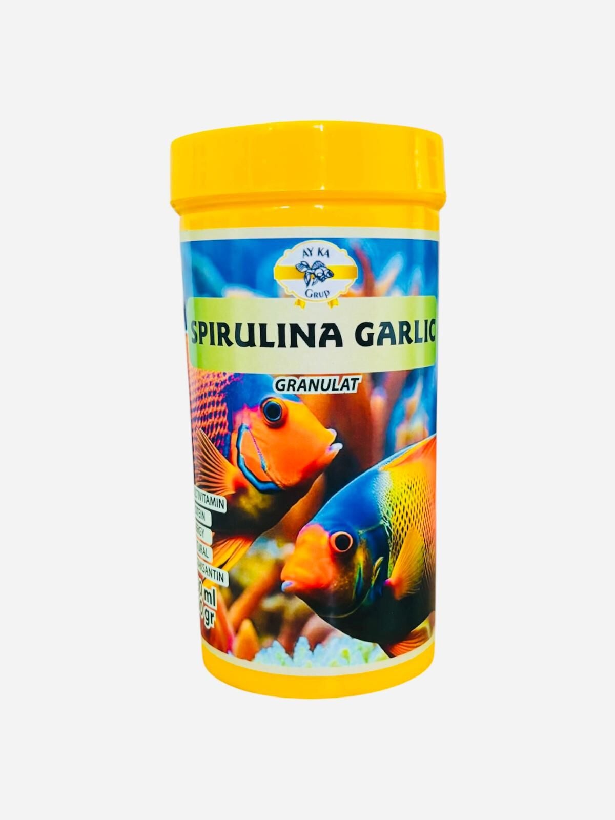 AY-KA SPIRULINA GARLIC 100 ML 45 GR 12'Lİ