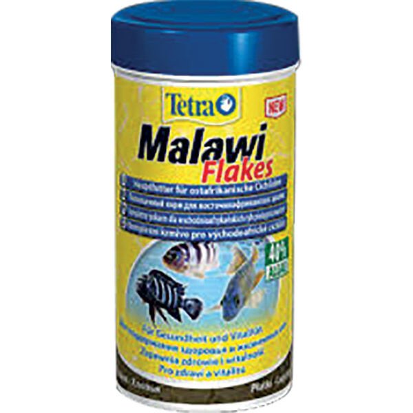 TETRA MALAWİ FLAKES PUL BİTKİSEL CİCLHİD BALIK YEMİ 250 ML
