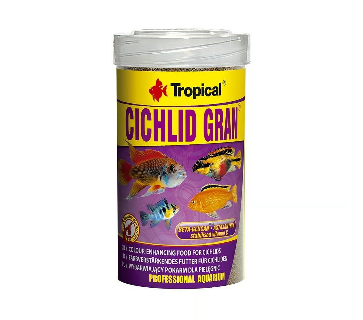 TROPİCAL CICHLID GRAN 100 ML 55 GR