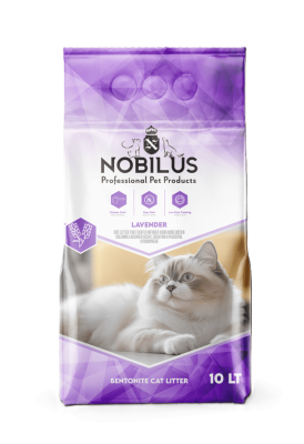 NOBILUS PREMİUM CAT LİTTER LAVANDER 10 LT