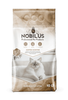 NOBILUS PREMİUM CAT LİTTER COFFEE 10 LT