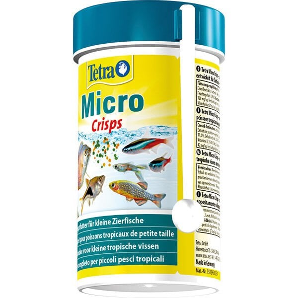 TETRA MİCRO CRİSPS CİPS MİKRO TROPİCAL BALIK YEMİ 100 ML