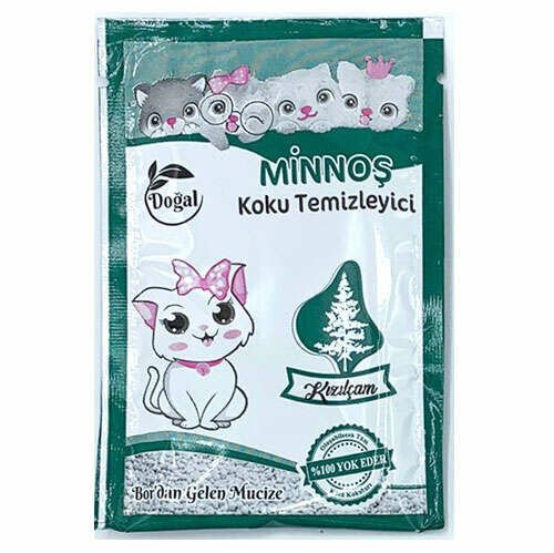 MİNNOŞ KUM KOKU GİDERİCİ KIZILÇAM 25 GR 20'Lİ