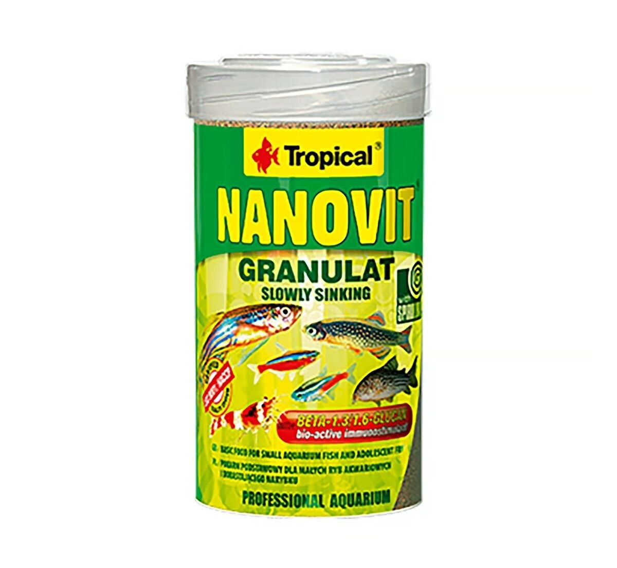 TROPİCAL NANOVİT GRANULAT 100 ML 70 GR