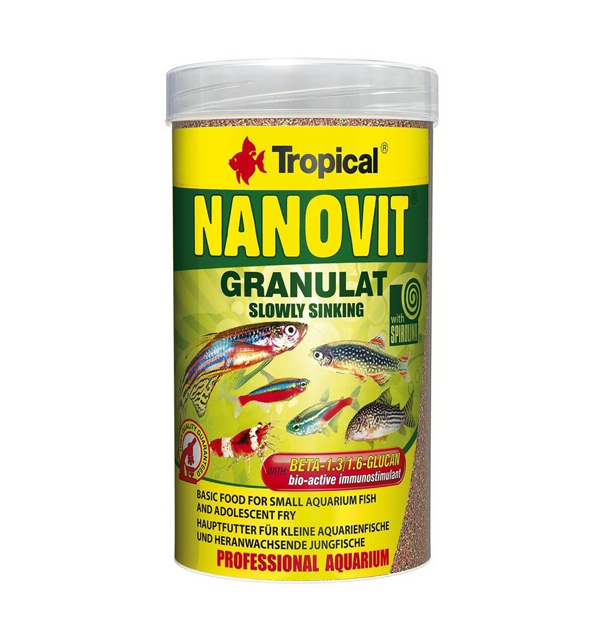 TROPİCAL NANOVIT GRANULAT 250 ML 175 GR