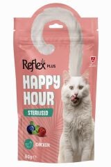 REFLEX HAPPY HOUR KISIRLAŞTIRILMIŞ KEDİ ÖDÜL MAMASI 60 G