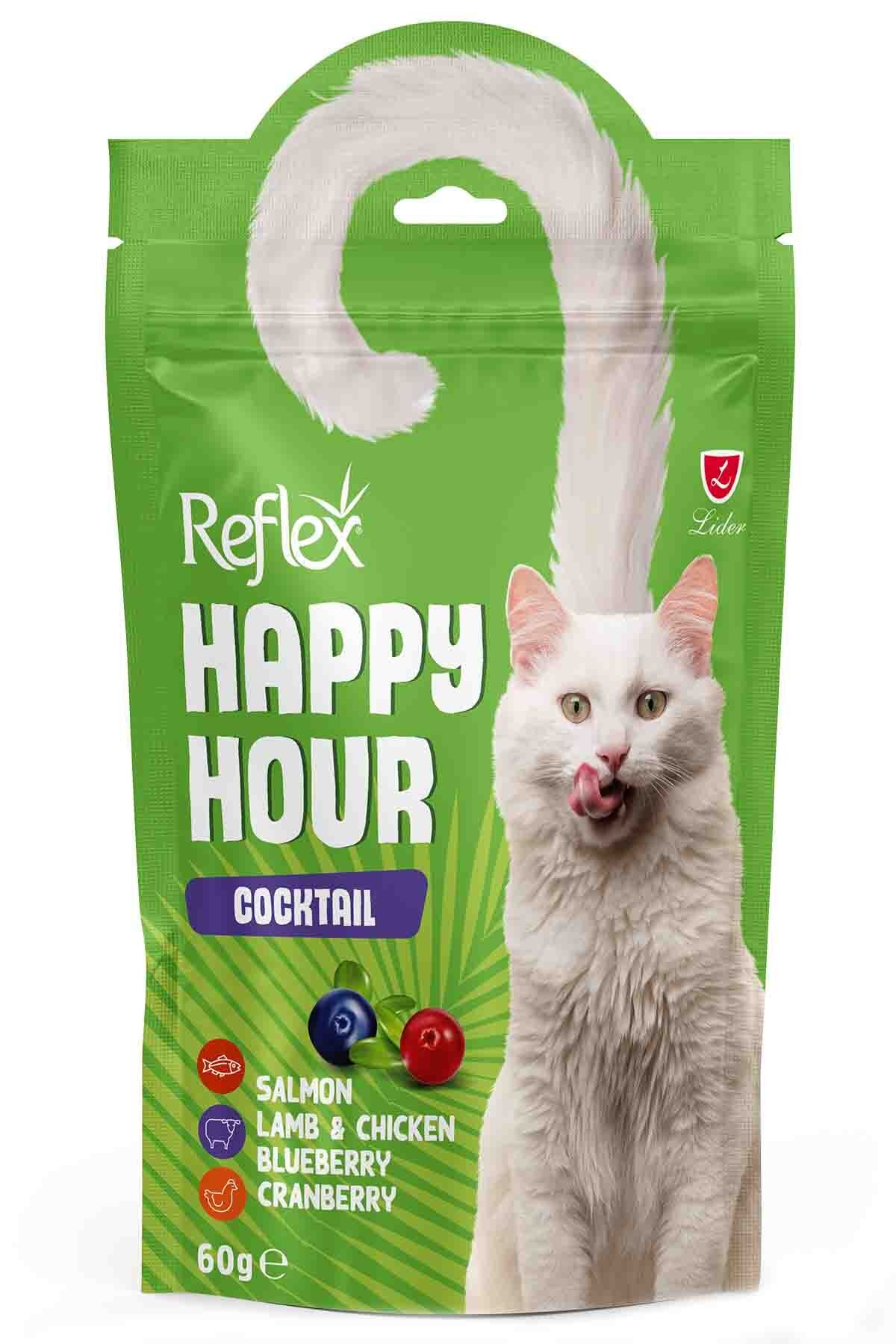REFLEX HAPPY HOUR KOKTEYL KEDİ ÖDÜL MAMASI 60 G
