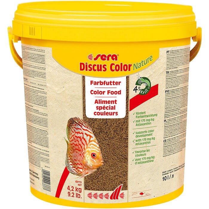 Sera Discus Color Nature - 10 Lt (4,2 Kg)