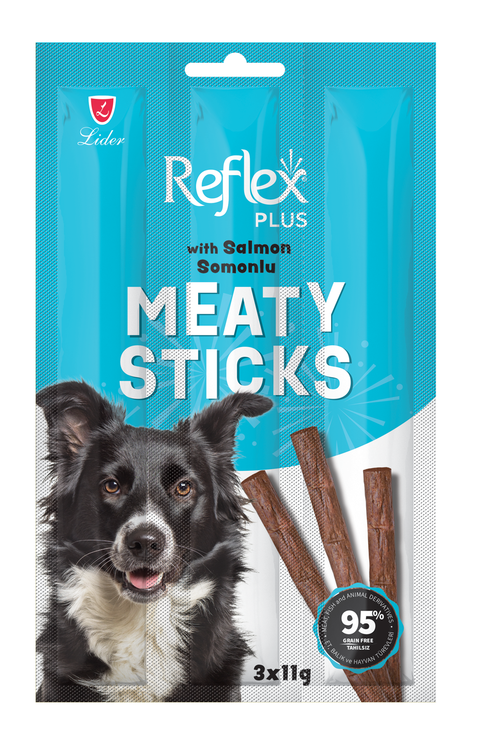 REFLEX PLUS SOMONLU KÖPEK ÇUBUK 3*11 GR