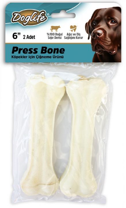 DOGLİFE PRESS KEMİK WHİTE 80 GR 2'Lİ