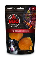 M-PETS BBQ KINGS CHEESE BURGERS CHICKEN 130GR