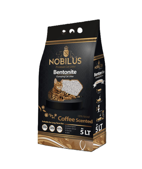 NOBILUS PREMIUM CAT LITTER COFFEE 5 LT