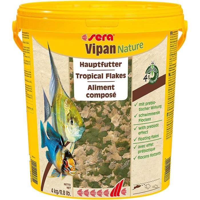 Sera Vipan Large Flakes Nature 21 Lt (4 Kg)(5386)