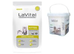 LAVİTAL SOMONLU YAVRU KEDİ MAMASI 1 KG