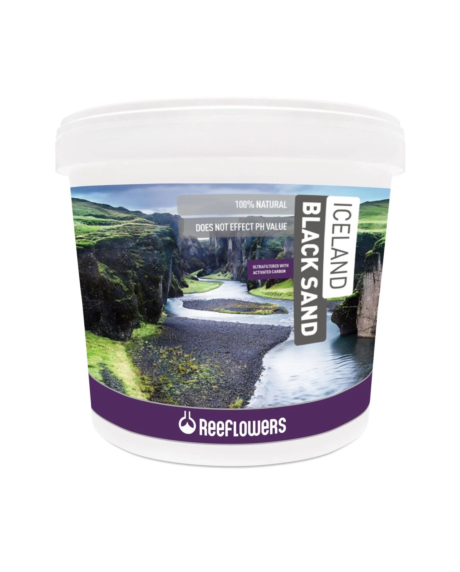 REEFLOWERS ICELAND BLACK SAND 3-5 MM LİVE 25 KG
