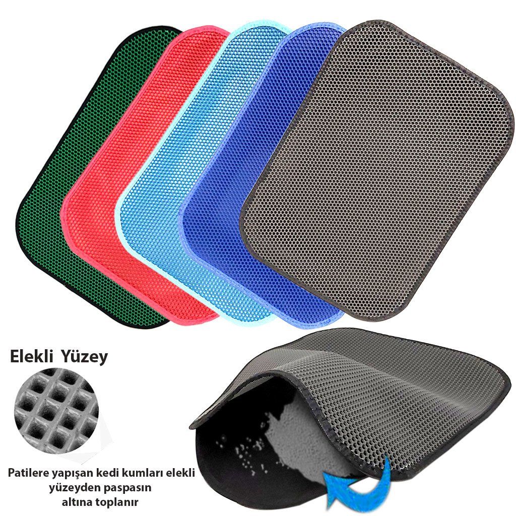 ELEKLİ KEDİ PASPASI LÜX 50x60 CM