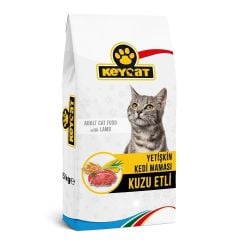KEYCAT KEDİ MAMASI KUZU ETLİ 15 KG