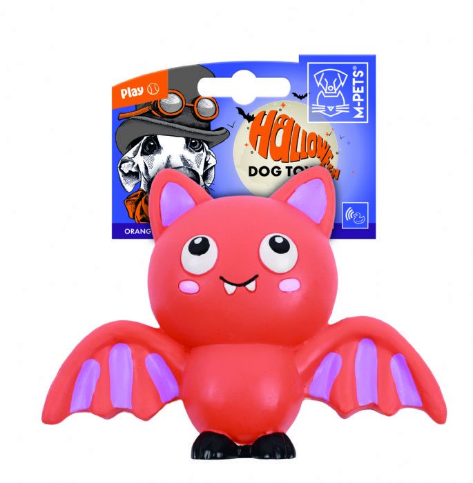 M-PETS HALLOWEEN ORANGE BAT KÖPEK OYUNCAĞI